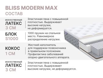 Матрас Dimax Bliss Modern max 160x200 - фото 5