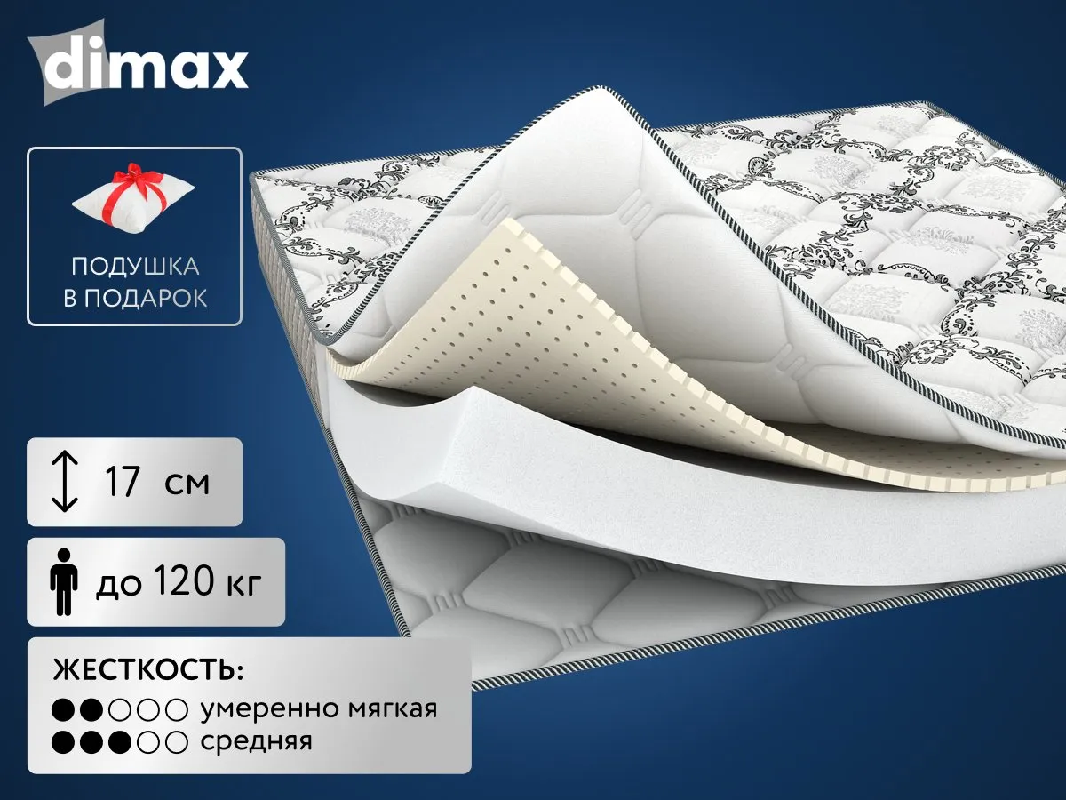 Матрас Dimax Твист Ролл Софт 120x180