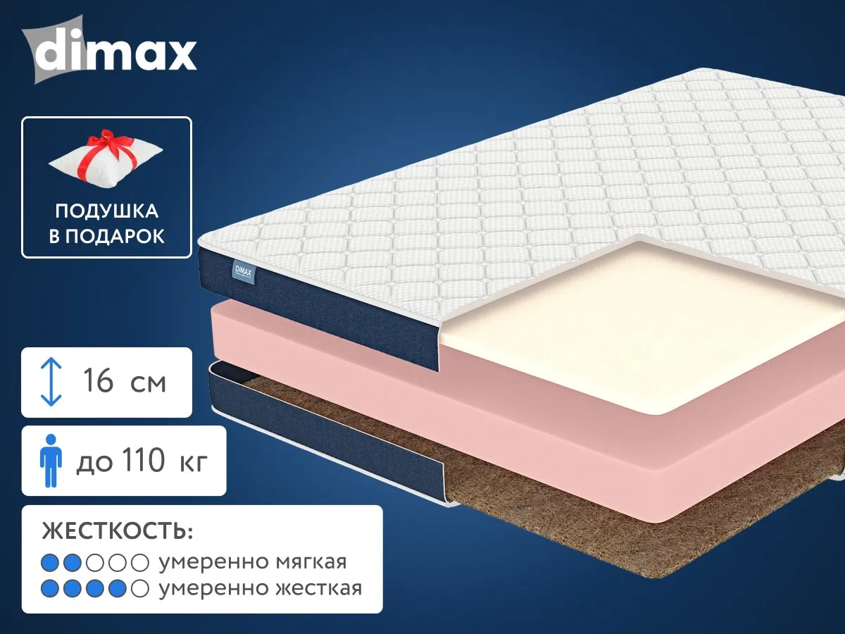 Матрас Dimax Практик Мемо В16