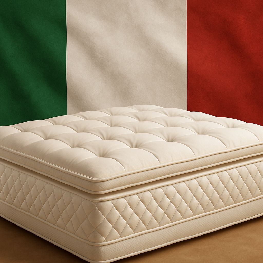 Итальянский матрас в интерьере спальни
