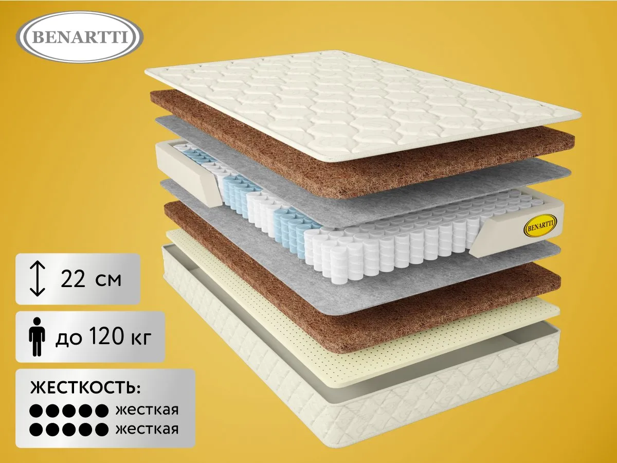 Матрас Benartti Prime Orto TFK 100x195