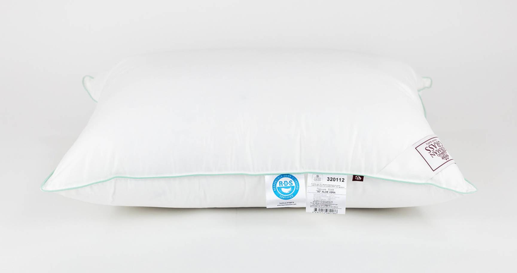 ПодушкаGermanGrassпуховаяупругая3dAloeVeraGrass