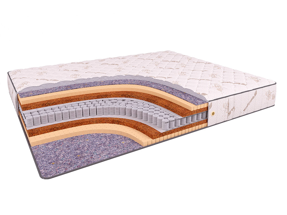 матрас соната люкс 160x200 ортопедический пружинный
