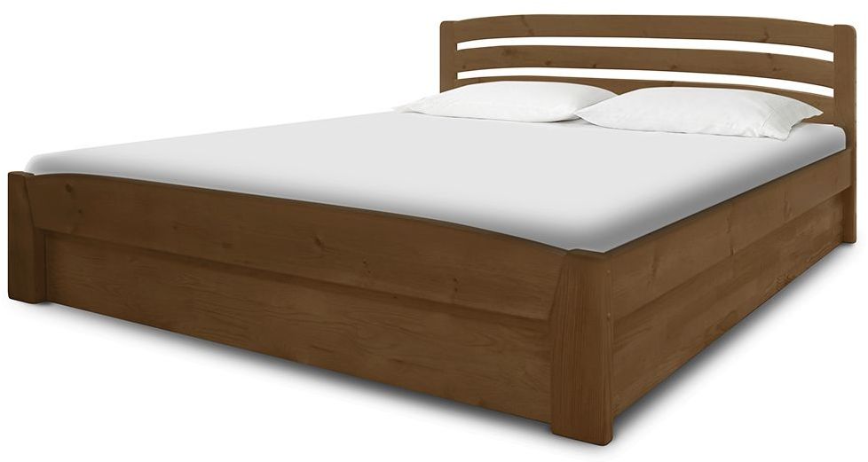 Кровать 160х200 купить спб недорого от производителя. Кровать Шале Сиена-2. Кровать ВМК-Шале Сиена. ВМК-Шале деревянные Сиена 120x190.