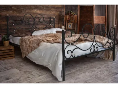 Кованая кровать Francesco Rossi Верона с двумя спинками