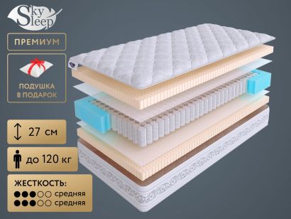 Матрас SkySleep Privilege Soft S500 100x200