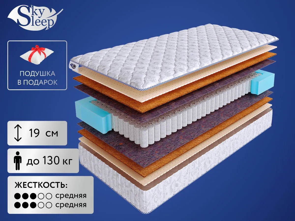 Матрас SkySleep Nature Forma Multi S500 100x195