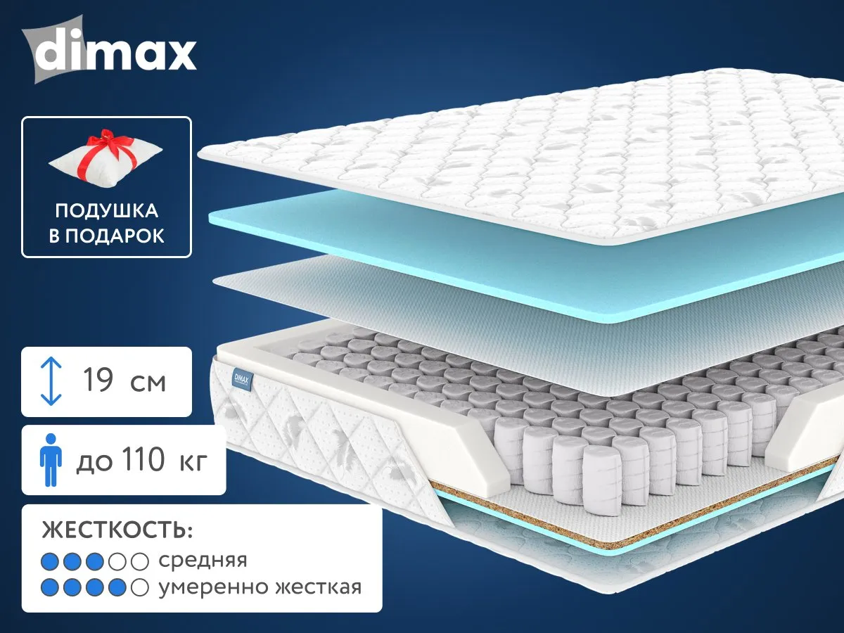 Матрас Dimax Оптима Премиум 3 90x190