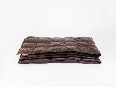 Дорожное одеяло Kauffmann легкое Travel plaid Dark brown