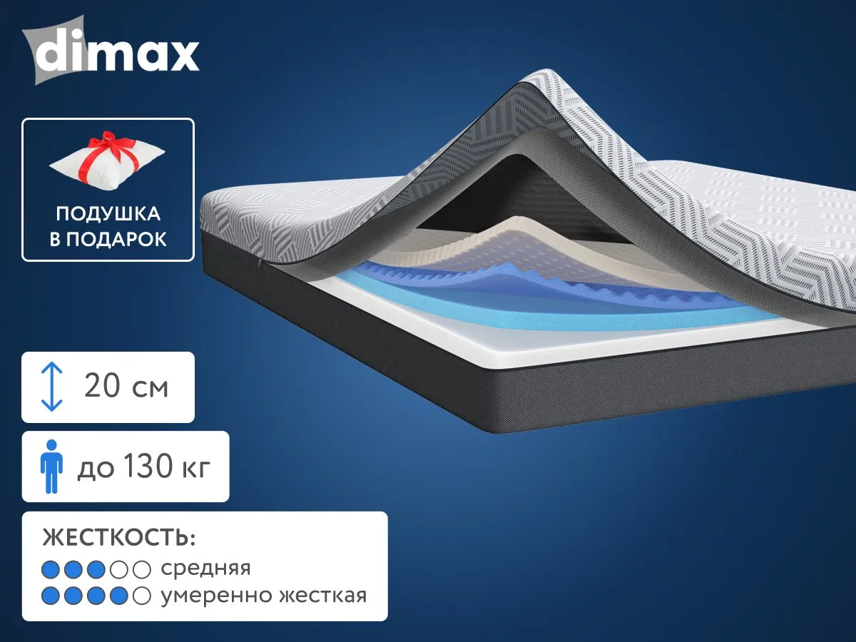 Матрас Dimax Safe Solo 160x200