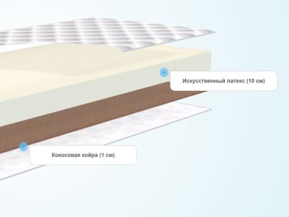 Матрас комфорт кокос 10
