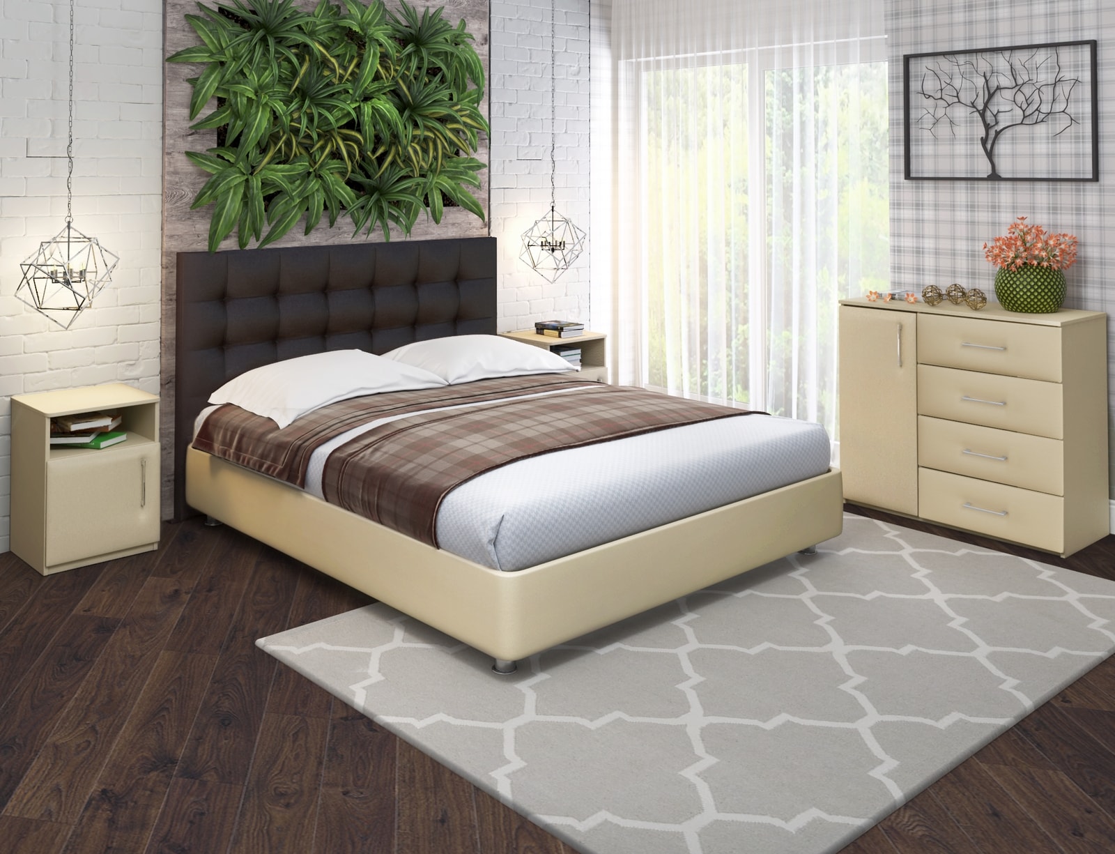 Кровать Sontelle Киара 210x220
