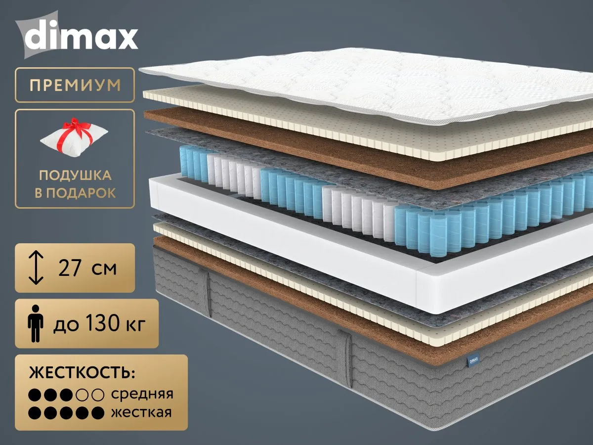 Матрас Dimax OK Ультимэйт 100x195