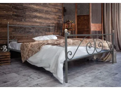 Кованая кровать Francesco Rossi Анталия с двумя спинками