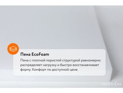 Тонкий матрас Promtex-Orient Ecopena 5 - фото 4