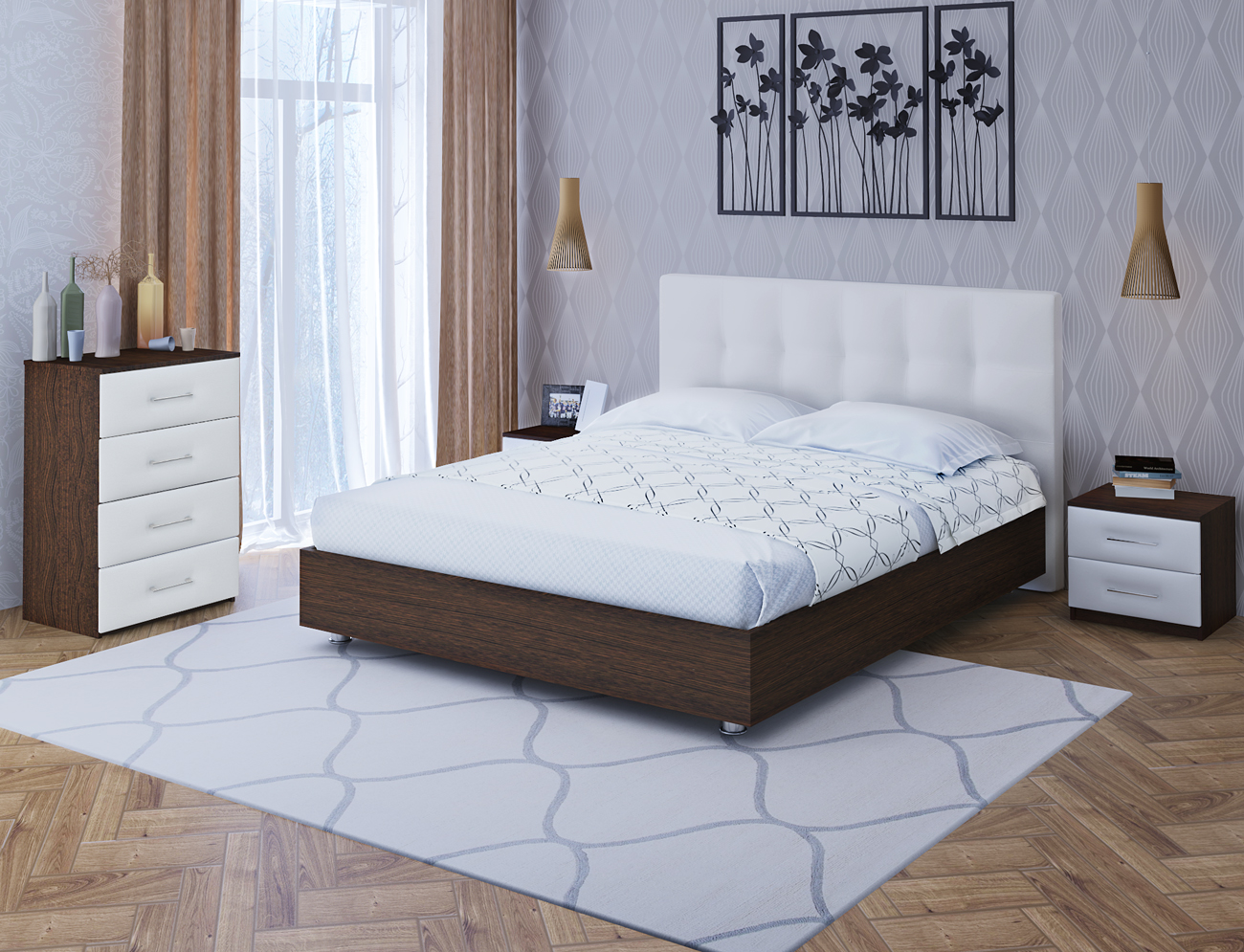 Кровать Арника локарно 160x200