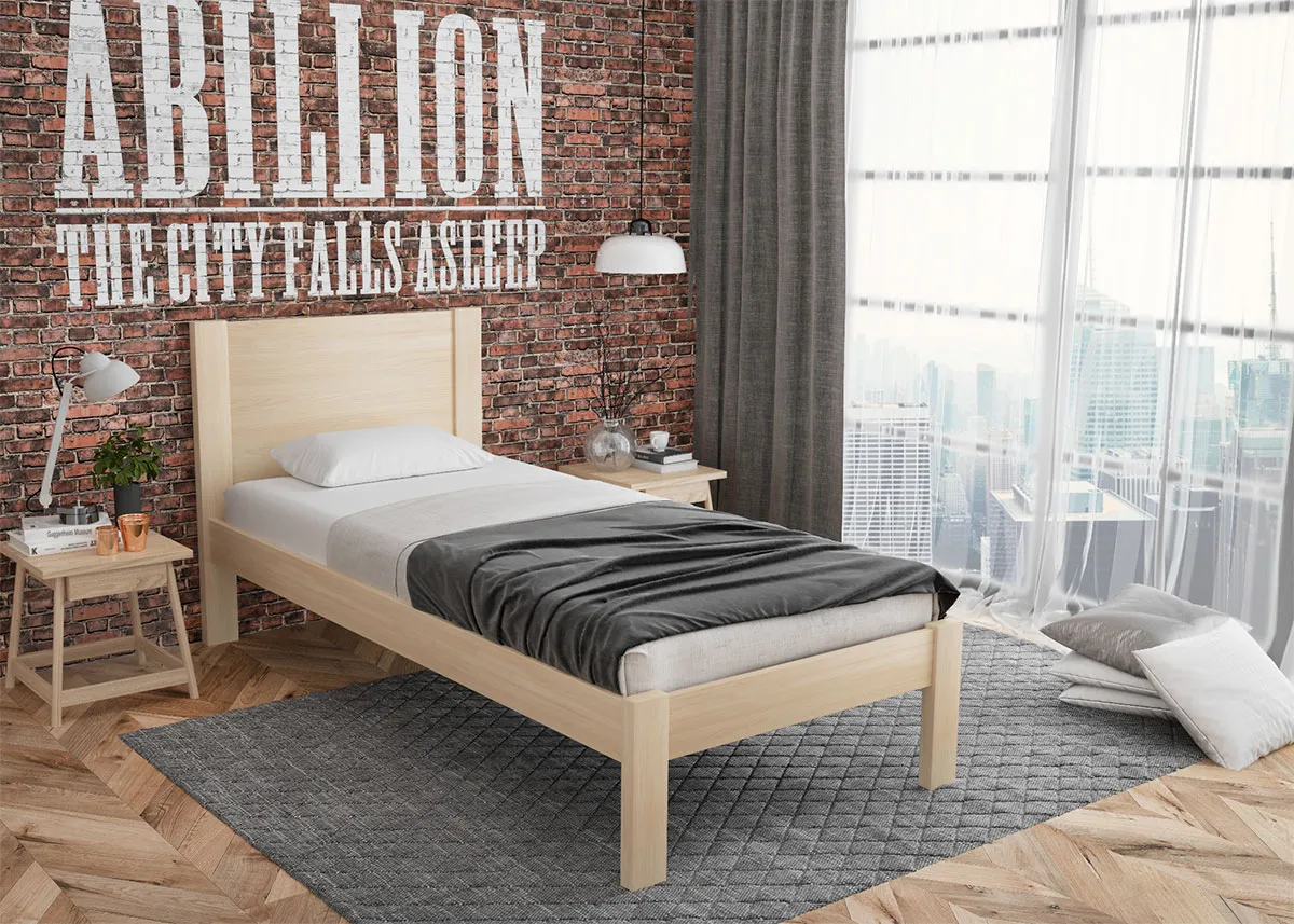 Кровать Alitte Abillion Wood Side Likira Extra 140x200 - фото 2