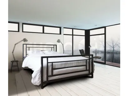 Кровать Francesco Rossi в стиле лофт Орландо